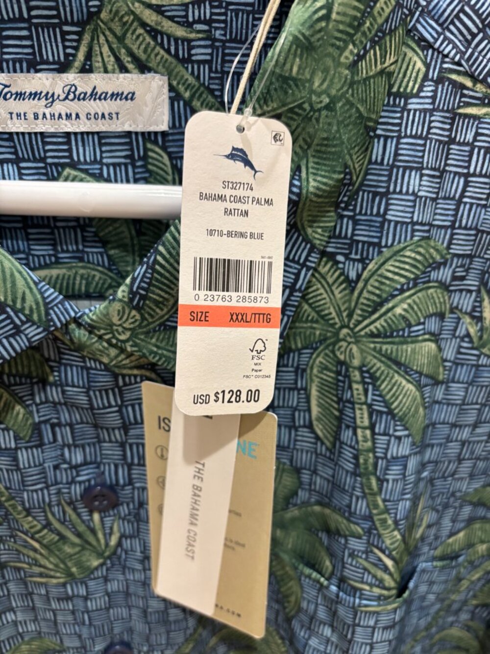 Bahama Coast Palma Rattan IslandZone Shirt - Picture 2 of 4